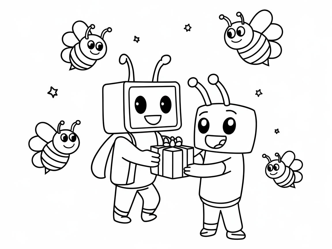 Gift-Giving Bots and Busy Bees