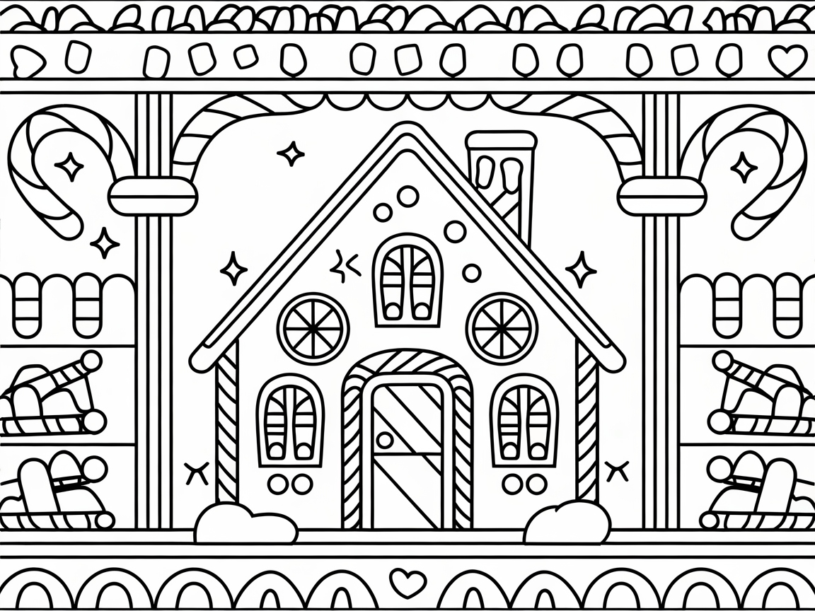 Explore This Enchanting Candy House Scene