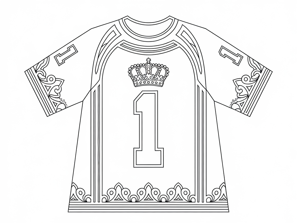 Design a Royal Basketball Jersey With Regal Details