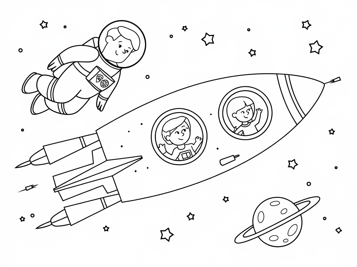 Blast Off Into Space with These Adventurous Astronauts