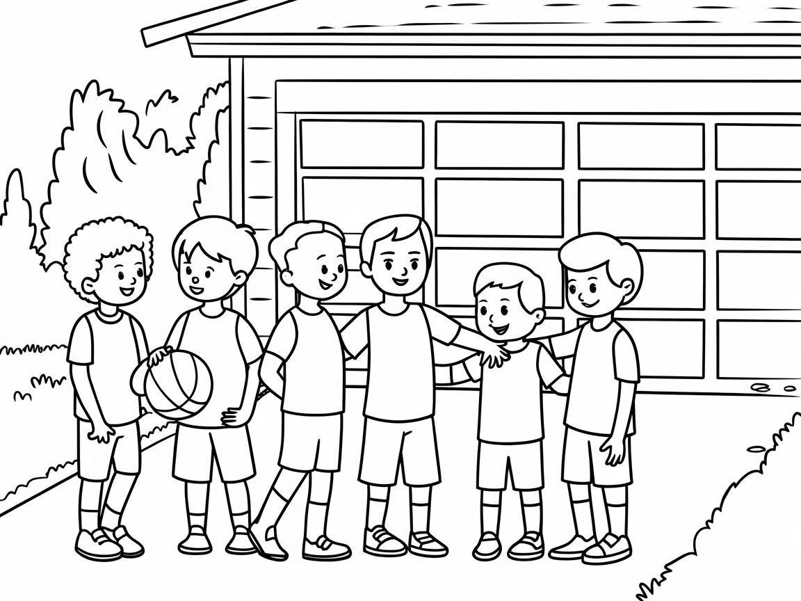 Gather Your Squad for a Backyard Basketball Adventure