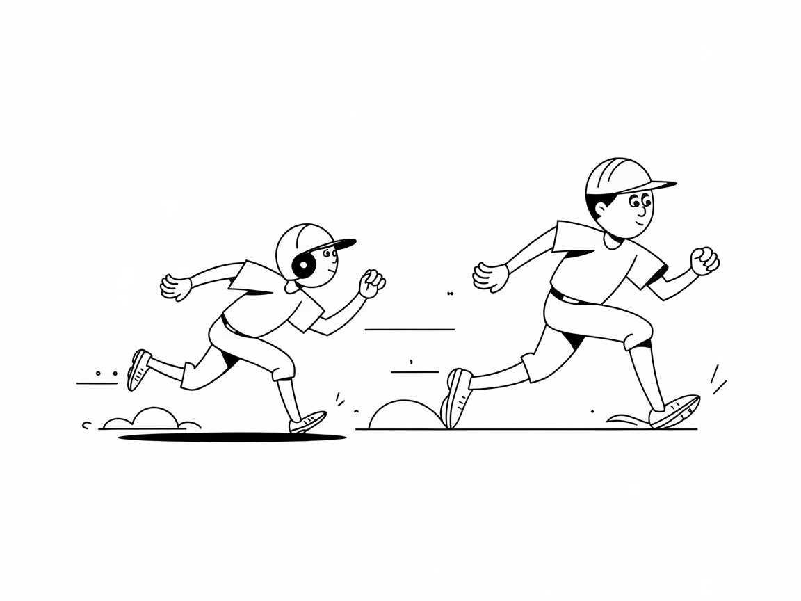 Sprint to the Finish with This Race to Home Plate