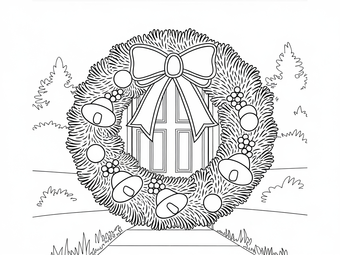 Decorate This Festive Holiday Wreath