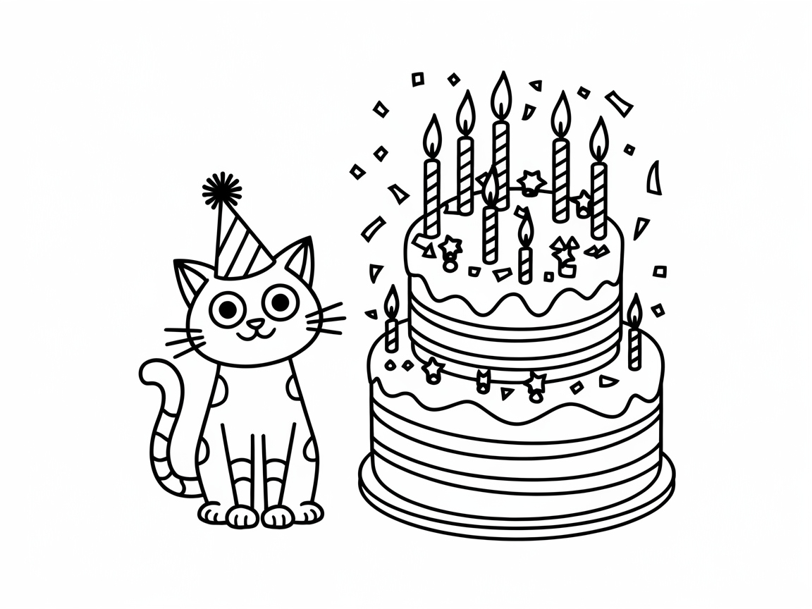 Celebrate in Style with This Cat
