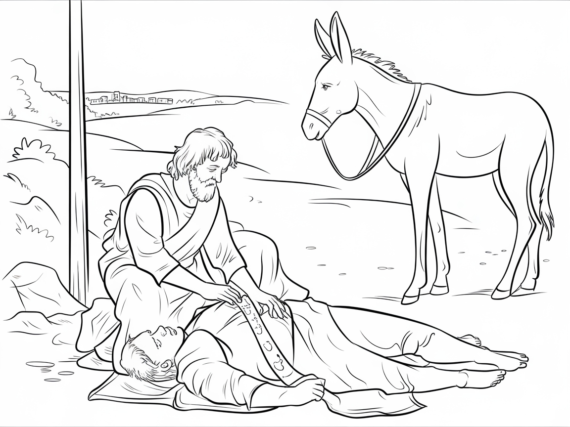 Help the Good Samaritan on His Journey