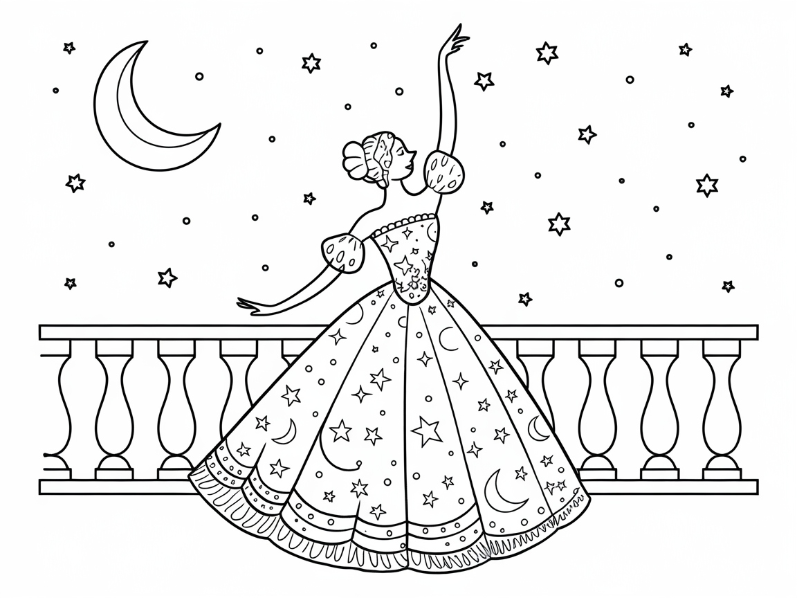 Dance Among the Stars with This Celestial Gown