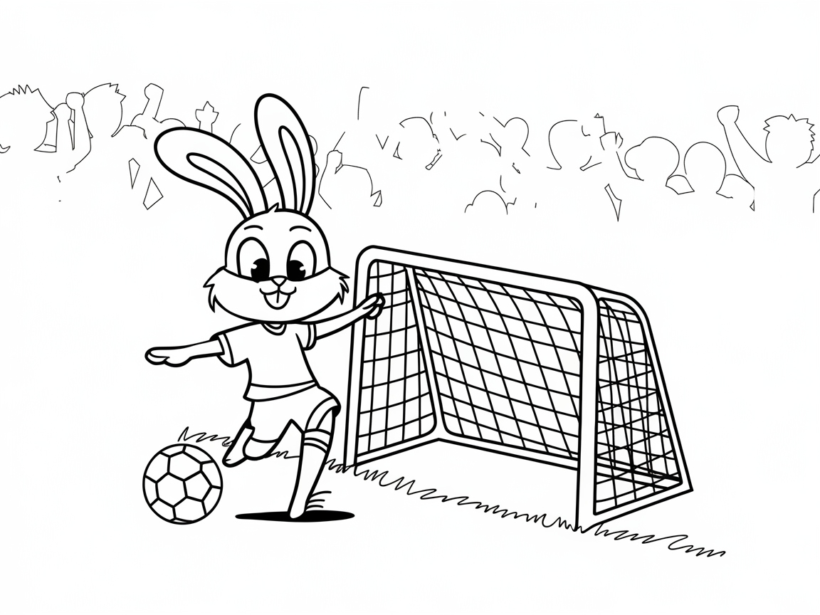 Kick Off Some Fun with This Soccer Star Bunny