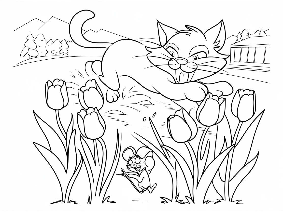 Dive into the Playful World of Cats and Mice