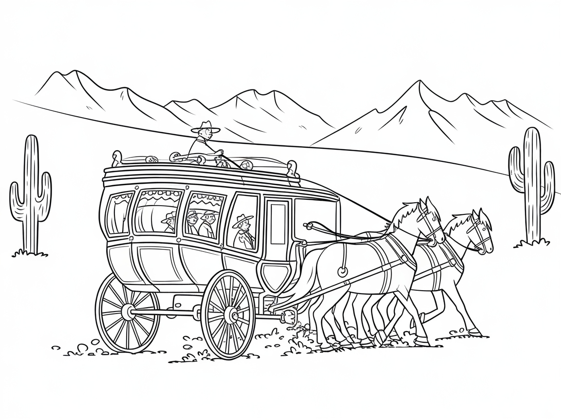Wild West Stagecoach Adventure