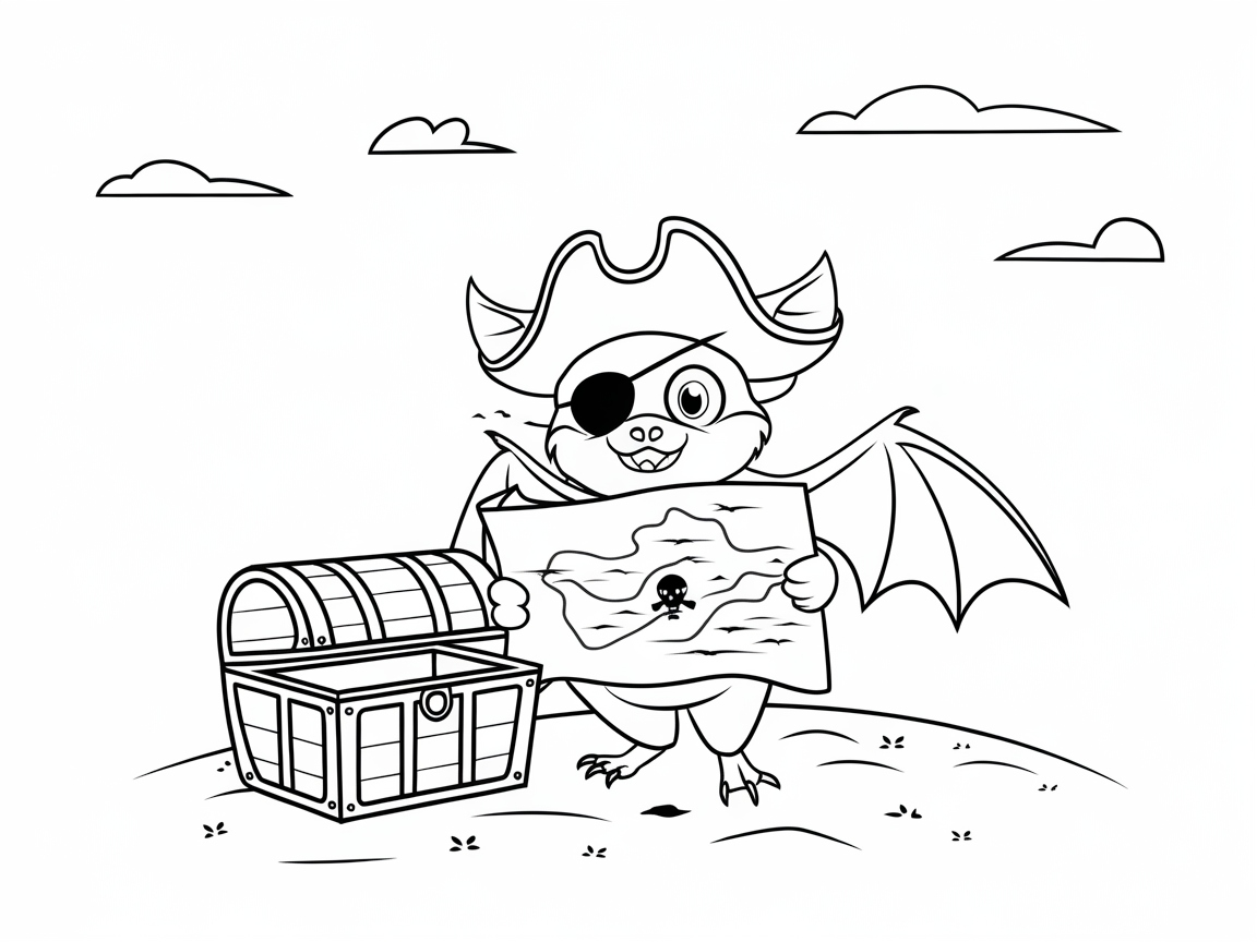 Embark on a Pirate Adventure with This Swashbuckling Bat