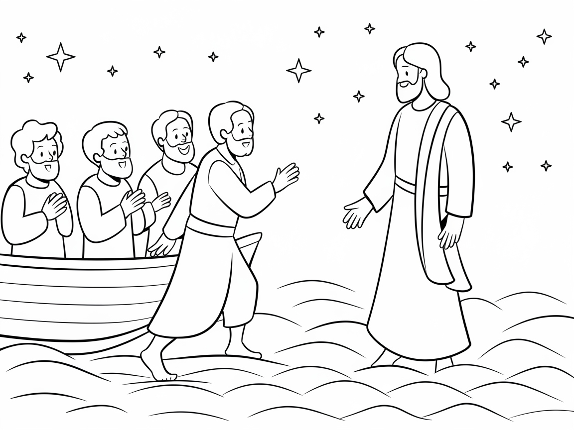 Walk on Water with Jesus and Peter