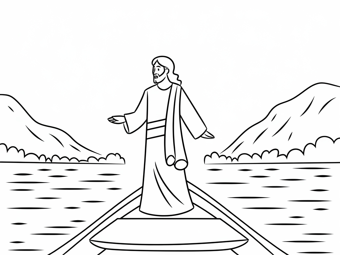 Sail Across Calm Waters with This Inspiring Biblical Scene