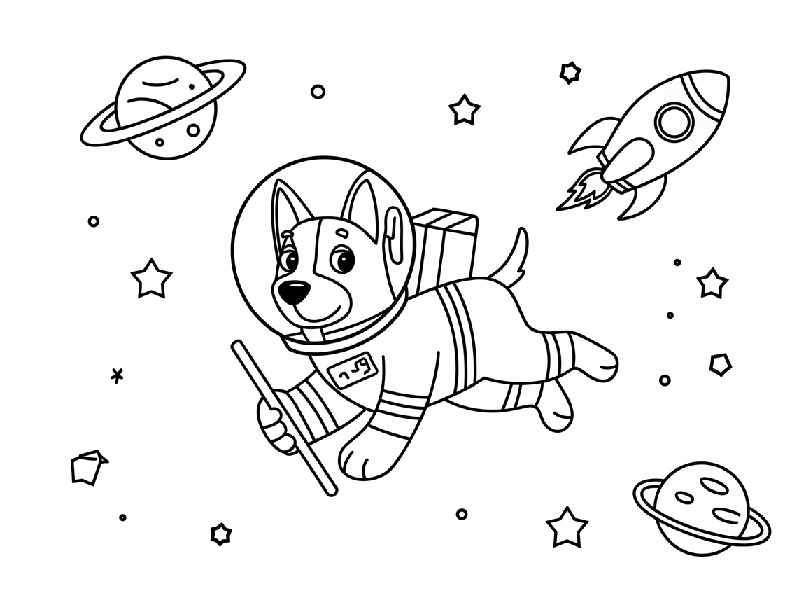 Out-of-This-World Astronaut Malinois Adventure