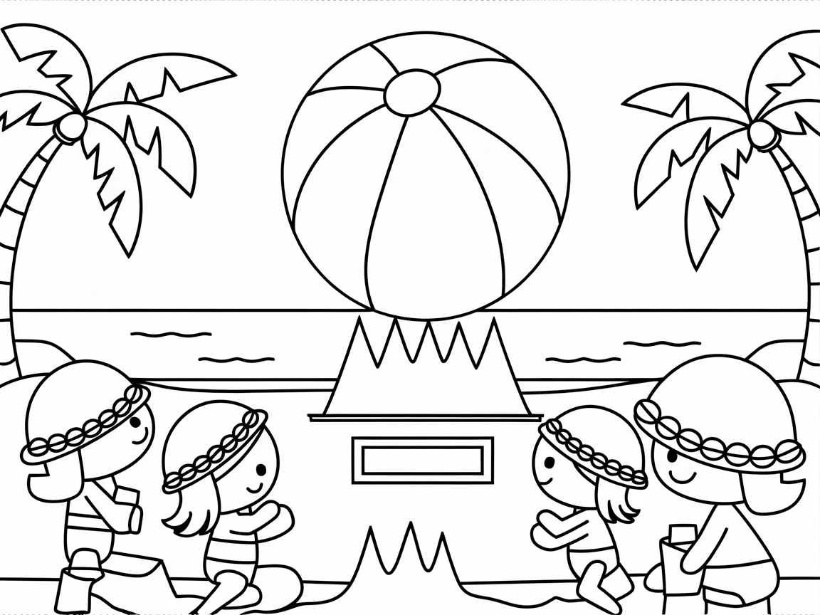 Hula Fun with a Giant Beach Ball