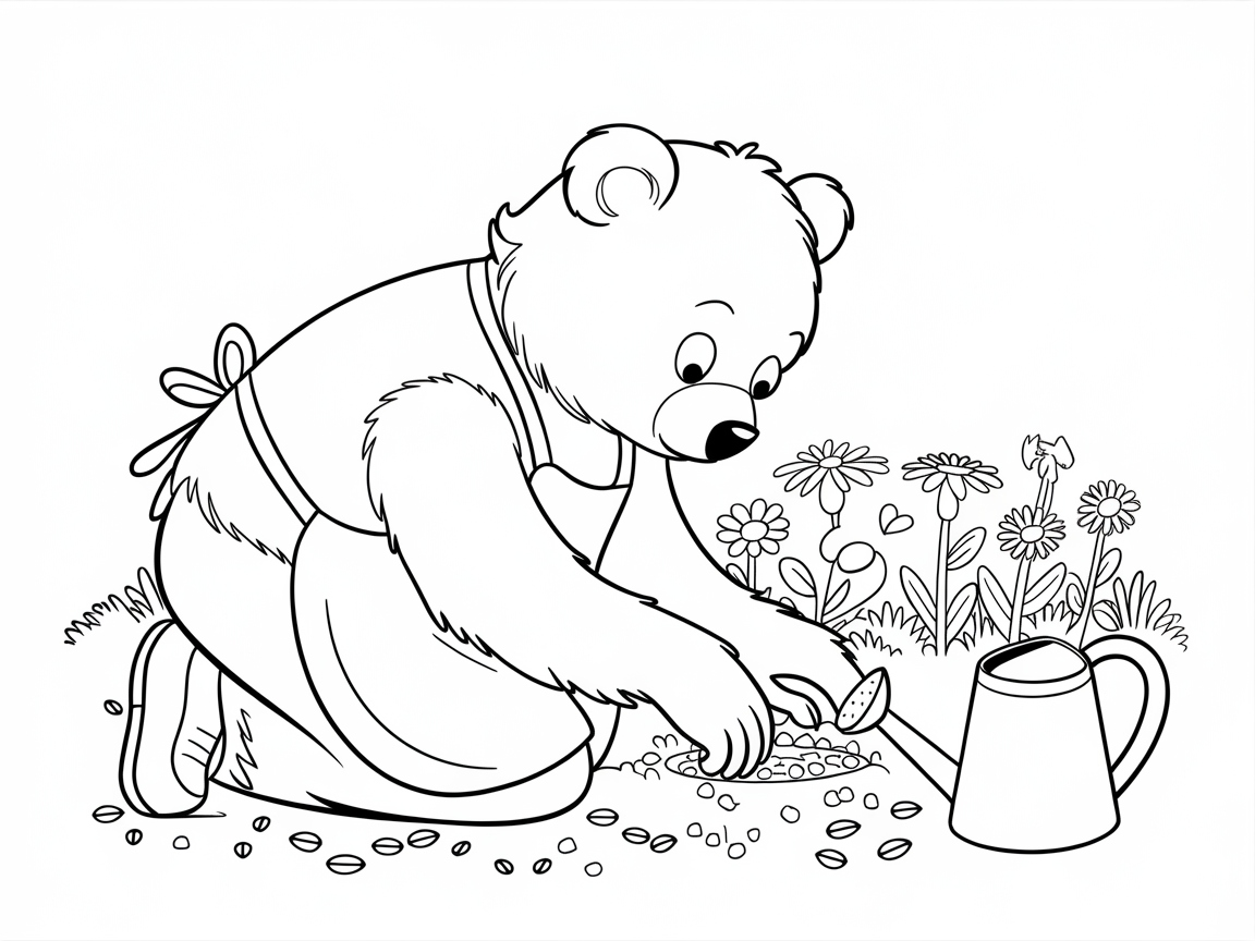 Gardening Bear Plants a Spring Surprise