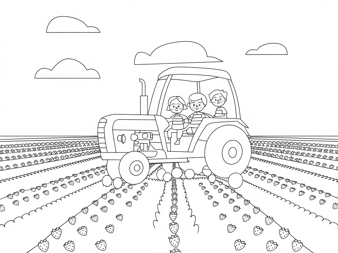Strawberry Fields Adventure: Farm Fun Awaiting