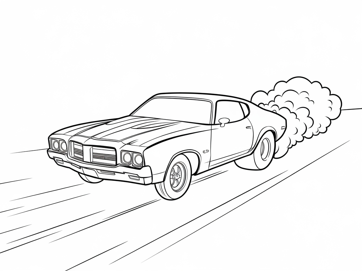 Race Through Time with This Classic Muscle Car