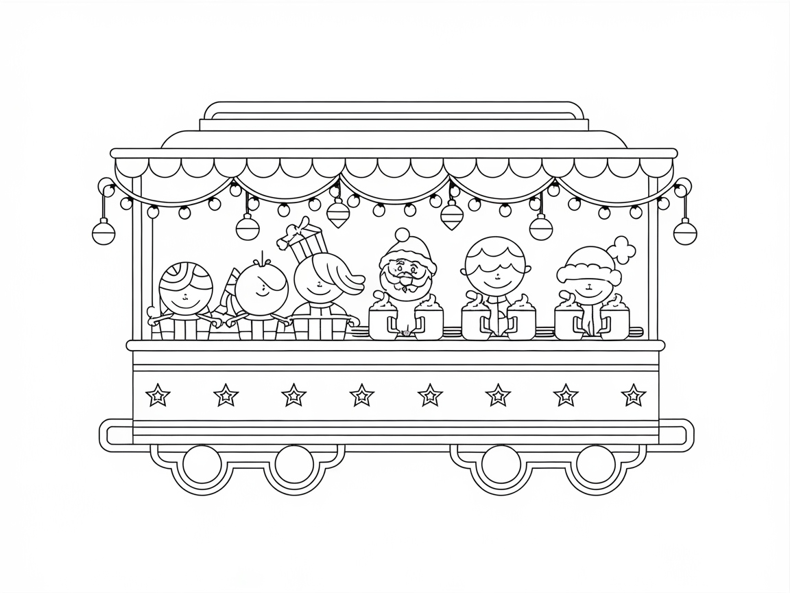 All Aboard the Hot Cocoa Train!