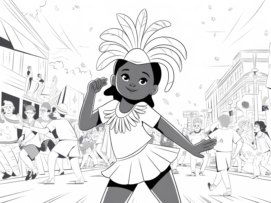 Carnival Parade Dance Fun