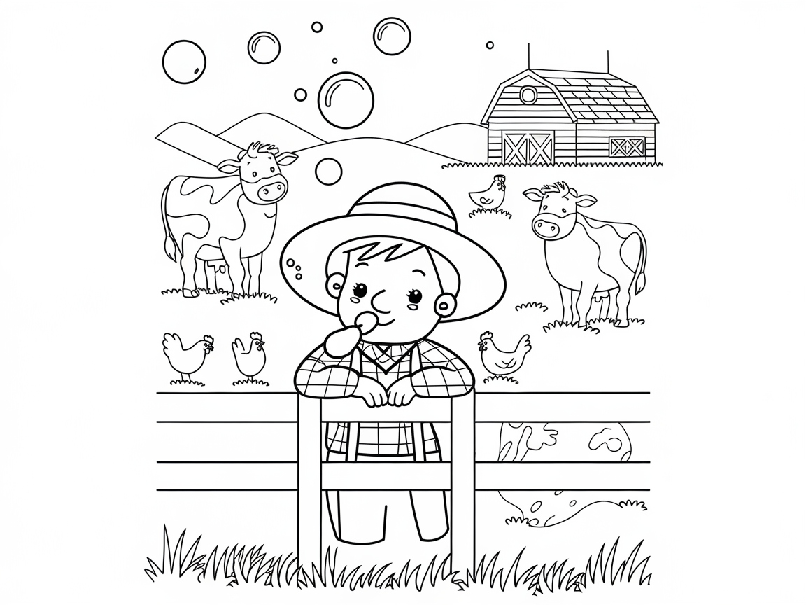 Farmyard Fun with Bubbles