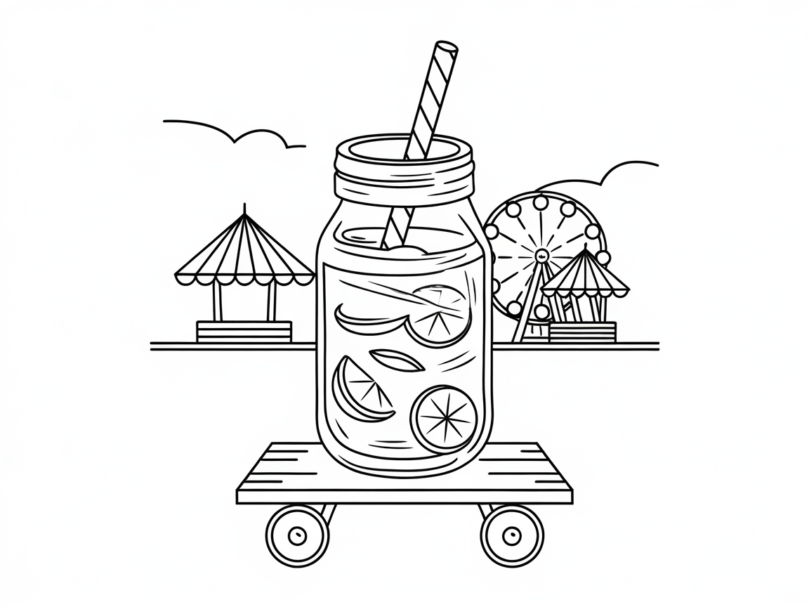 Sip Into Nostalgia with This Carnival Lemonade Scene