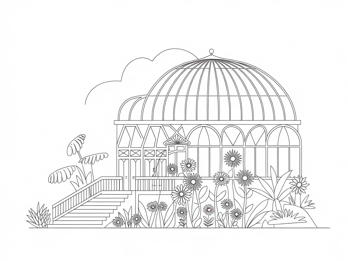 Explore the Grandeur of a Victorian Glasshouse