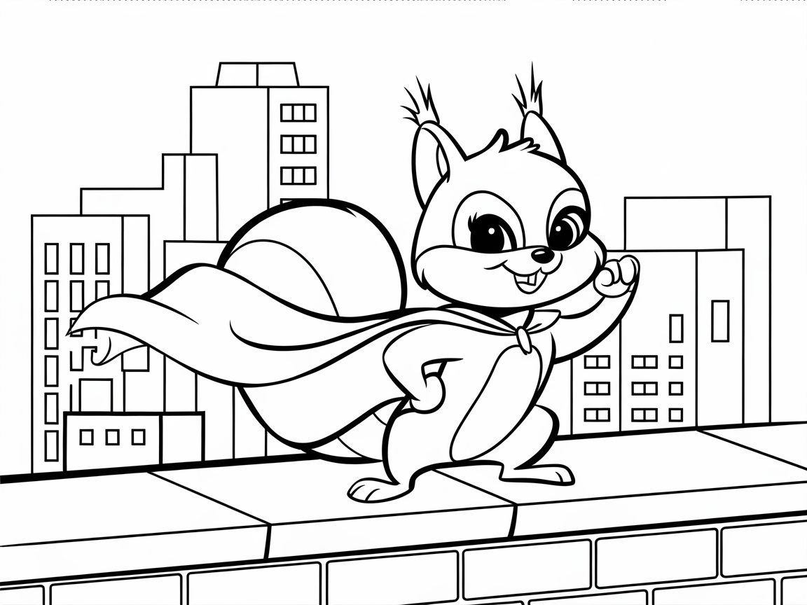 Super Squirrel to the Rescue