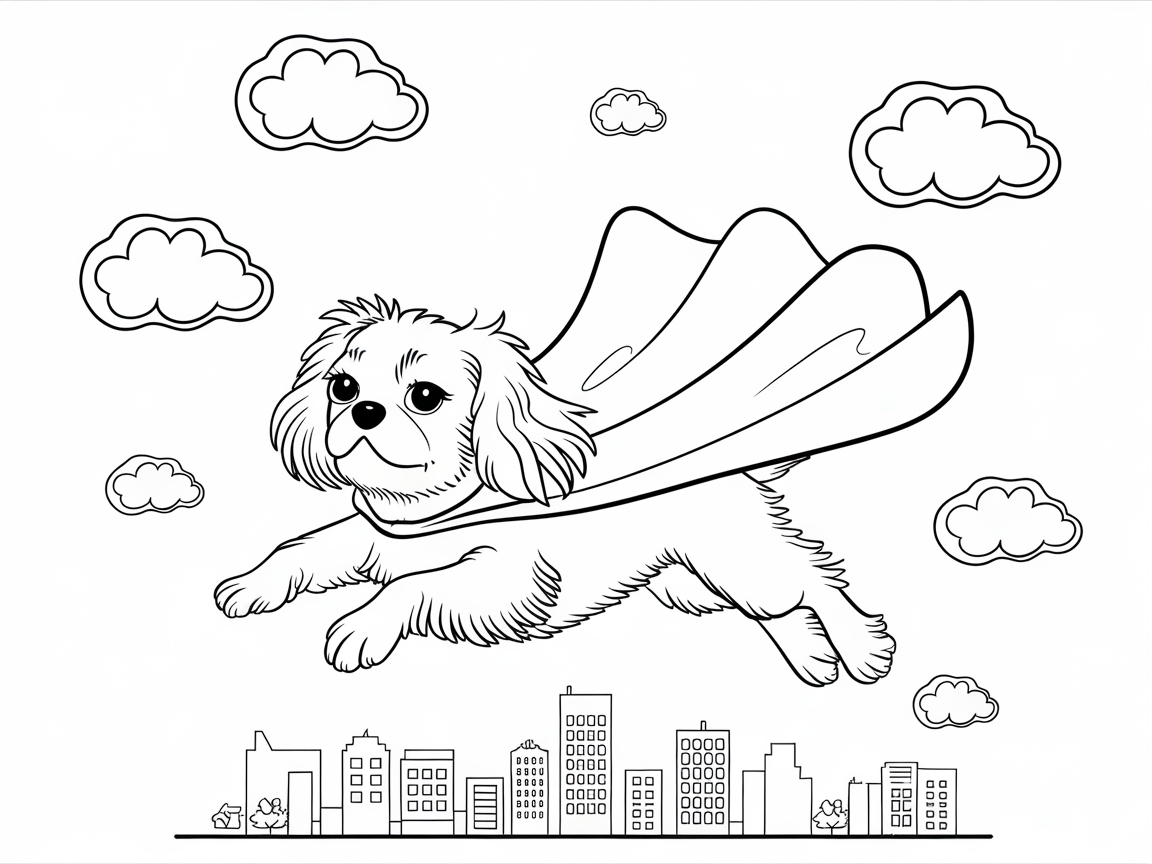 Super Cavalier Soaring Above the City