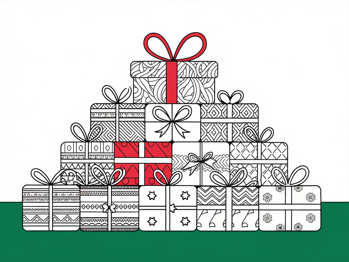 Unwrap the Joy with this Stack of Festive Gifts
