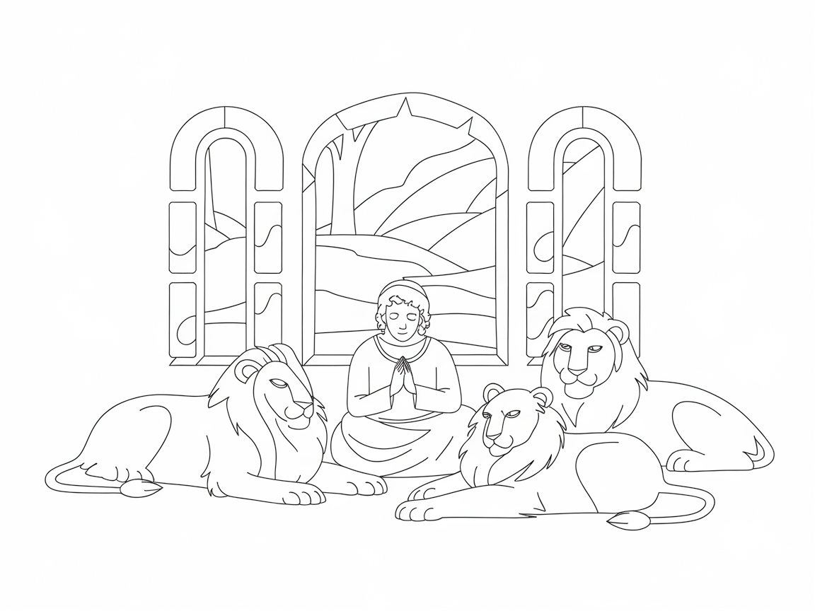 Find Peace with Daniel in the Lions