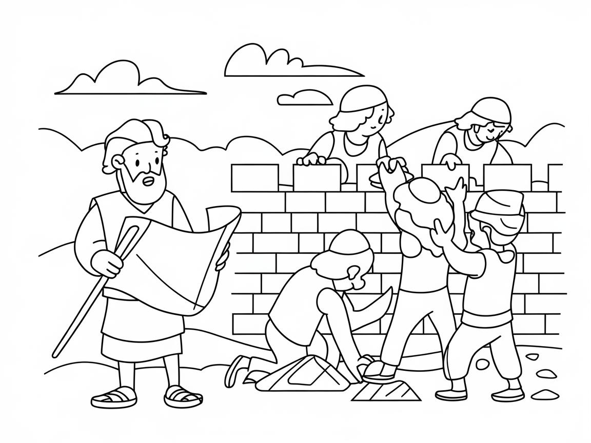 Build with Nehemiah and the Wall Builders