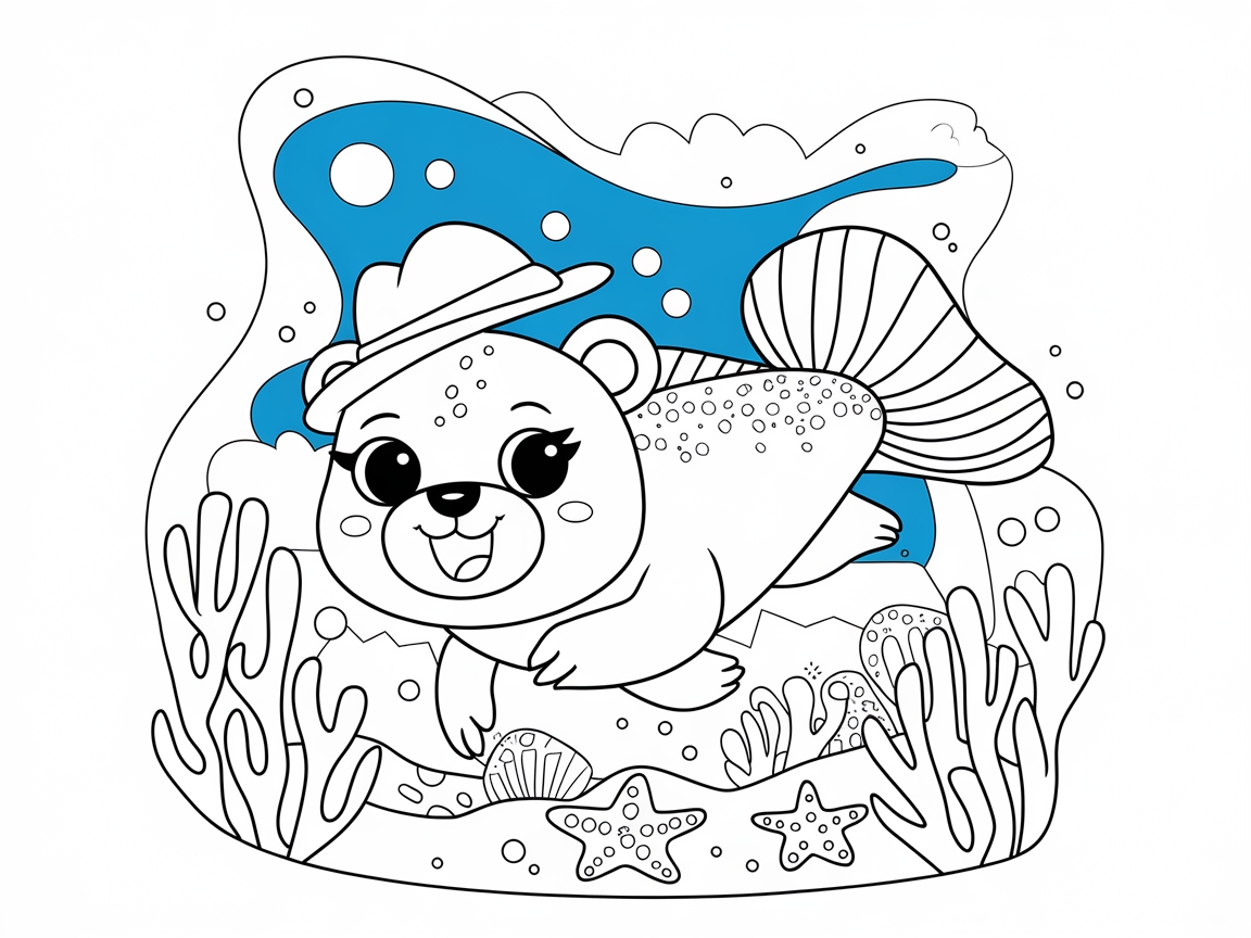 Undersea Adventure with Mer-Bear