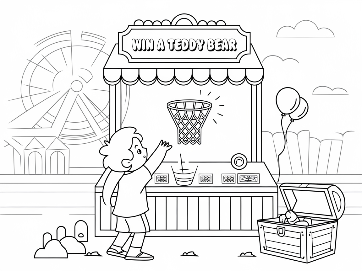 Carnival Games: Win That Teddy Bear