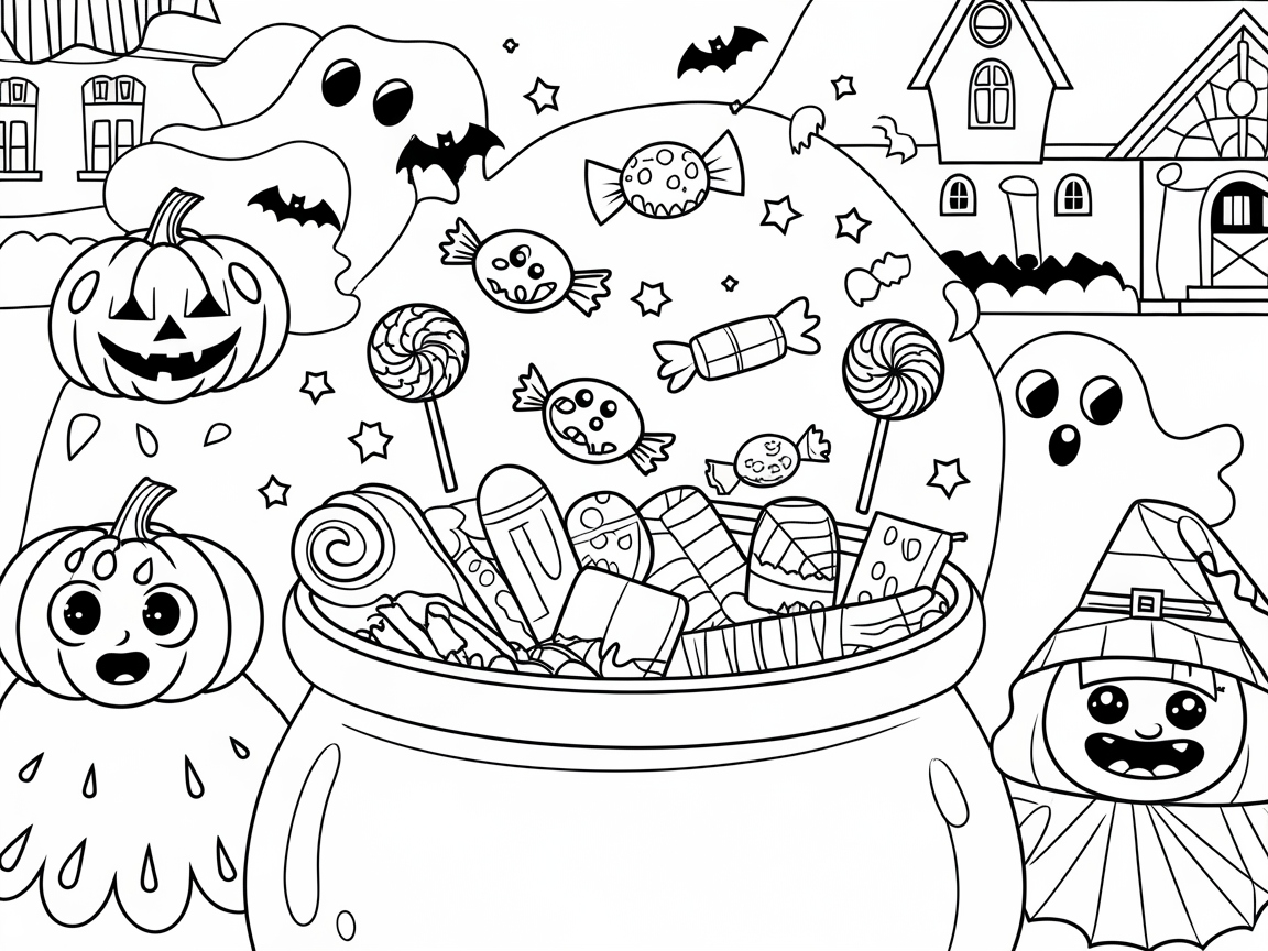 Dive Into Halloween Fun with This Candy Cauldron Adventure
