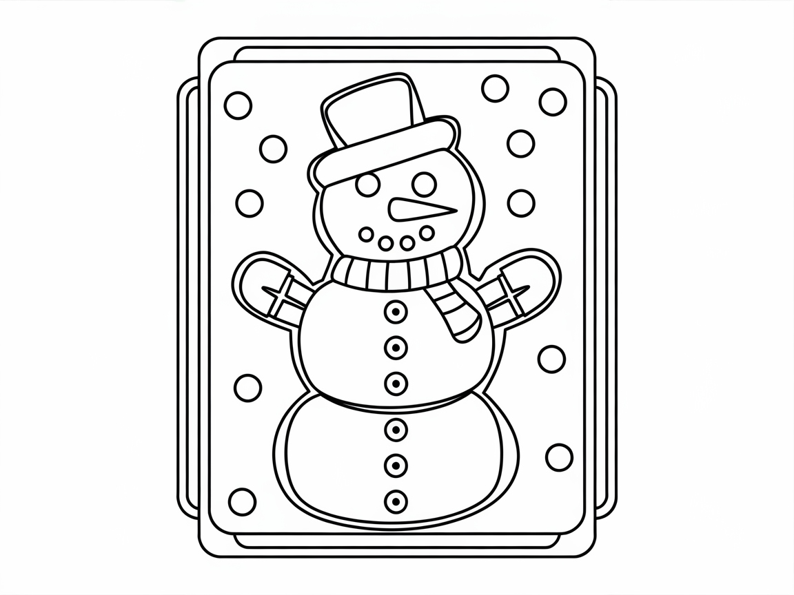 Bring This Snowman Cookie to Life!