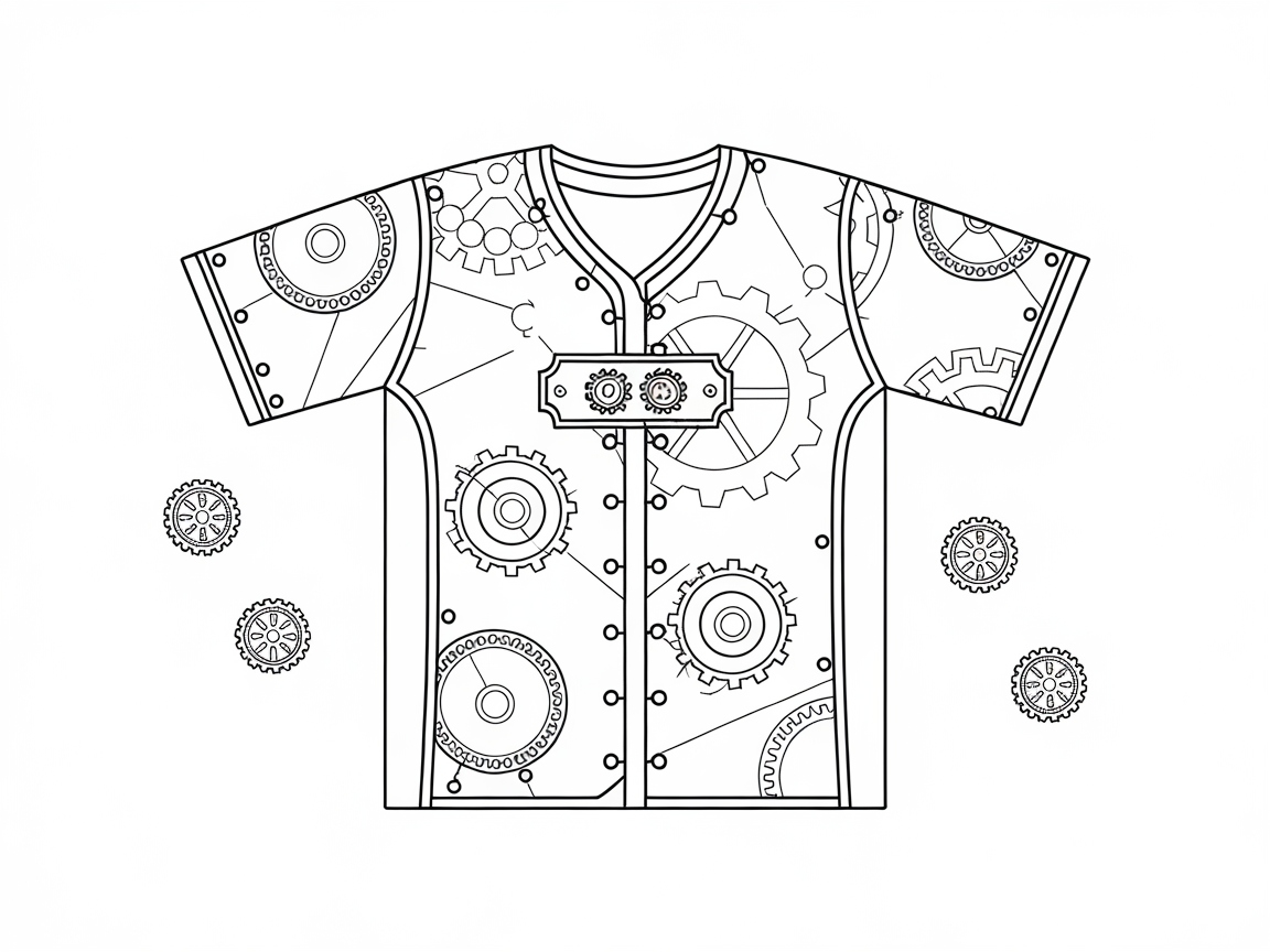 Unleash Creativity With This Steampunk Gear Jersey