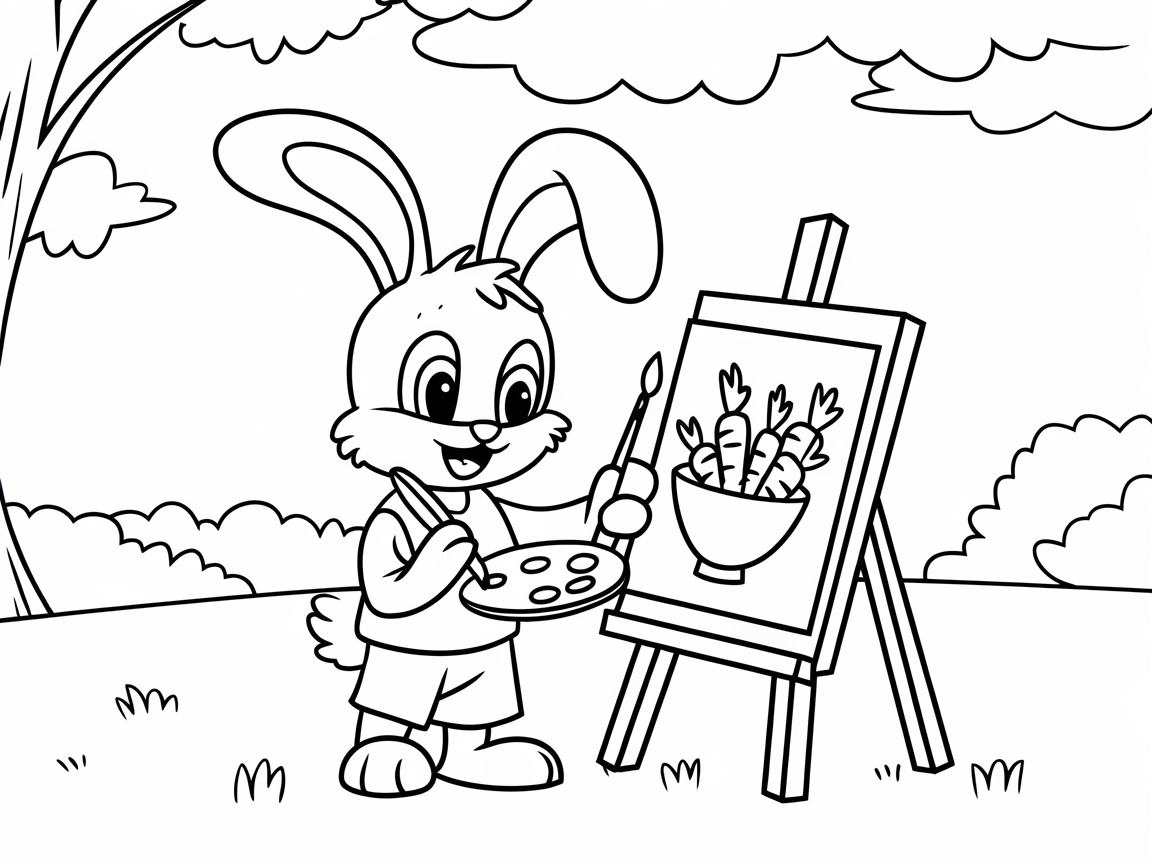 Artistic Bunny