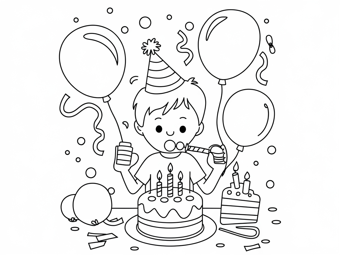 Birthday Bash in Bubble Bliss