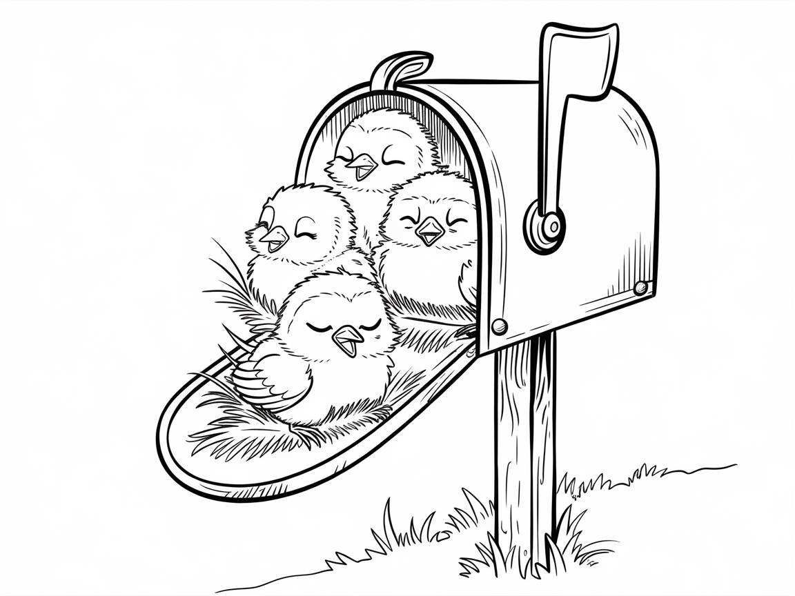 Discover the Nesting Surprise in This Mailbox Scene