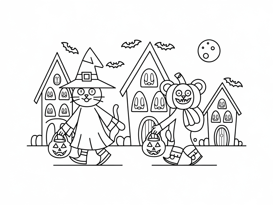 Get Spooky with This Halloween Cat and Mouse Adventure