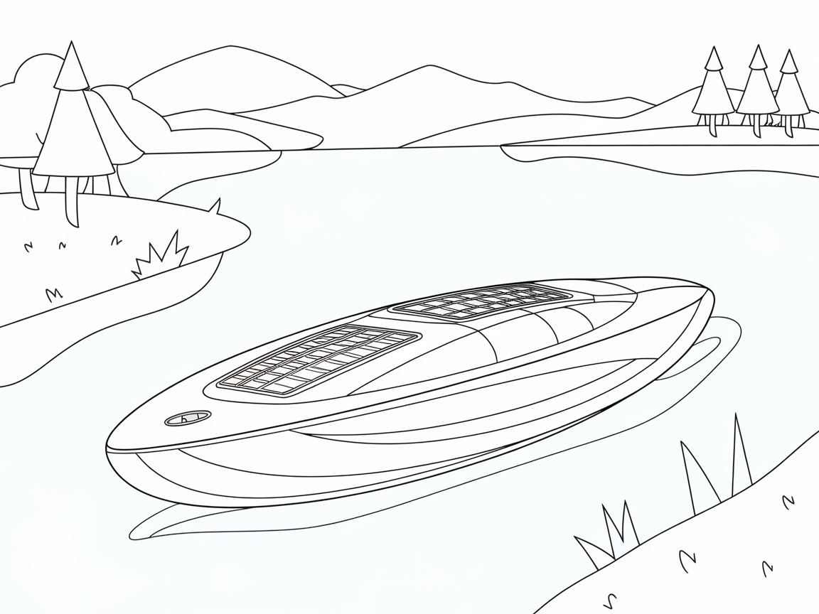 Eco-Friendly Solar Boat Adventure