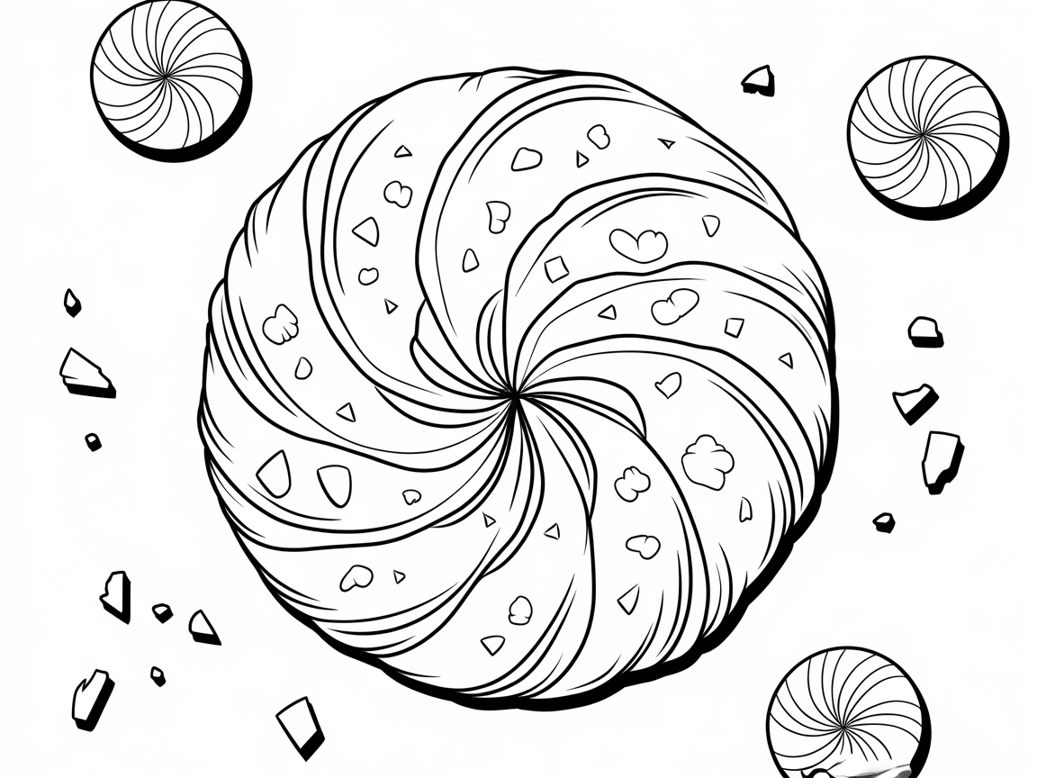 Swirl into Fun with This Peppermint Cookie Design