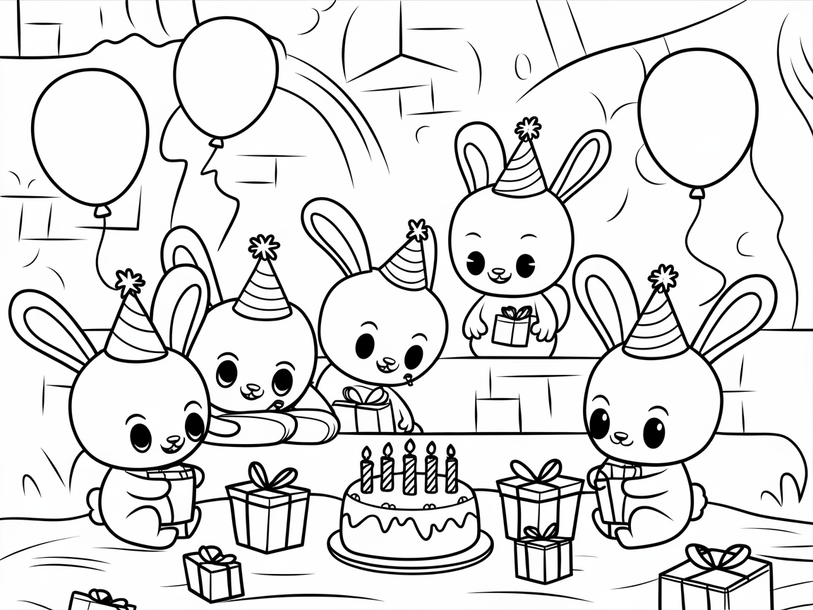 Celebrate with Bunnies at a Birthday Bash