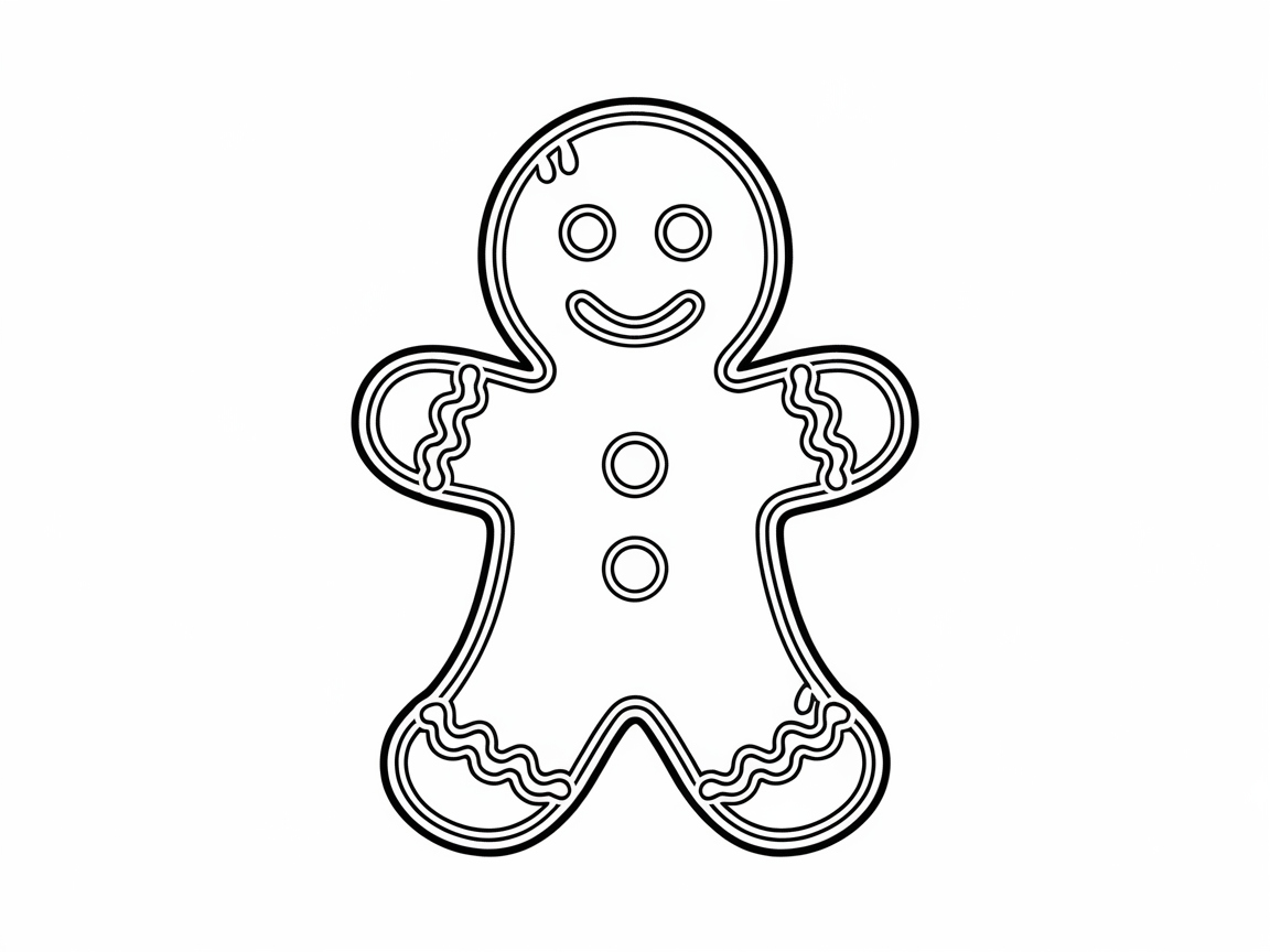 Get Creative with This Cheerful Gingerbread Man