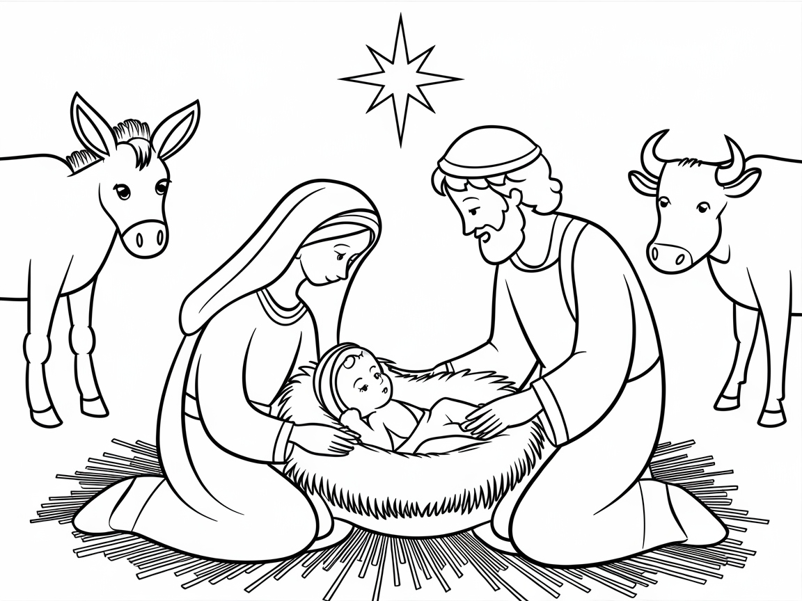 Celebrate the Nativity with This Heartwarming Scene
