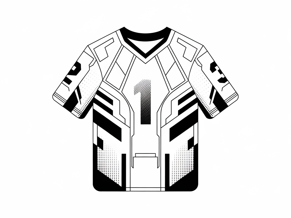 Design a Futuristic Basketball Jersey With Bold Patterns