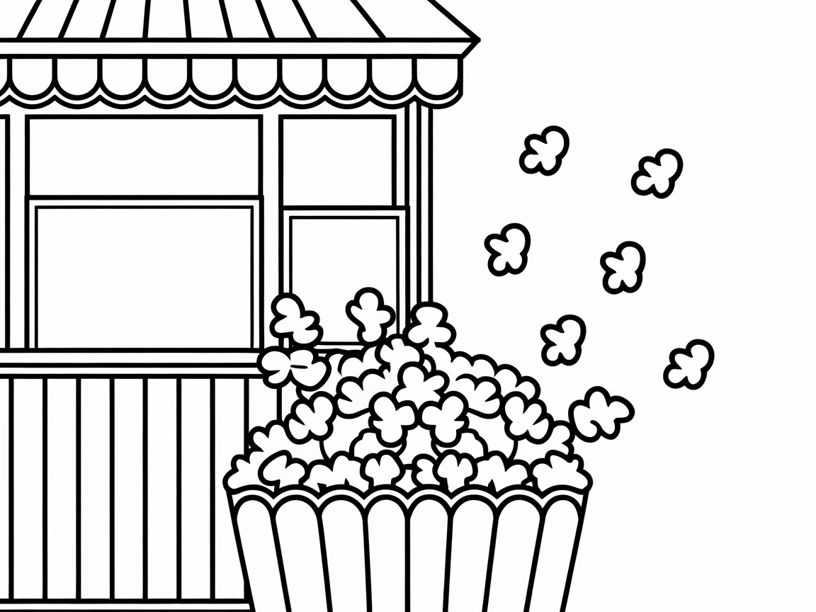 Pop Into Fun with This Carnival Popcorn Stand