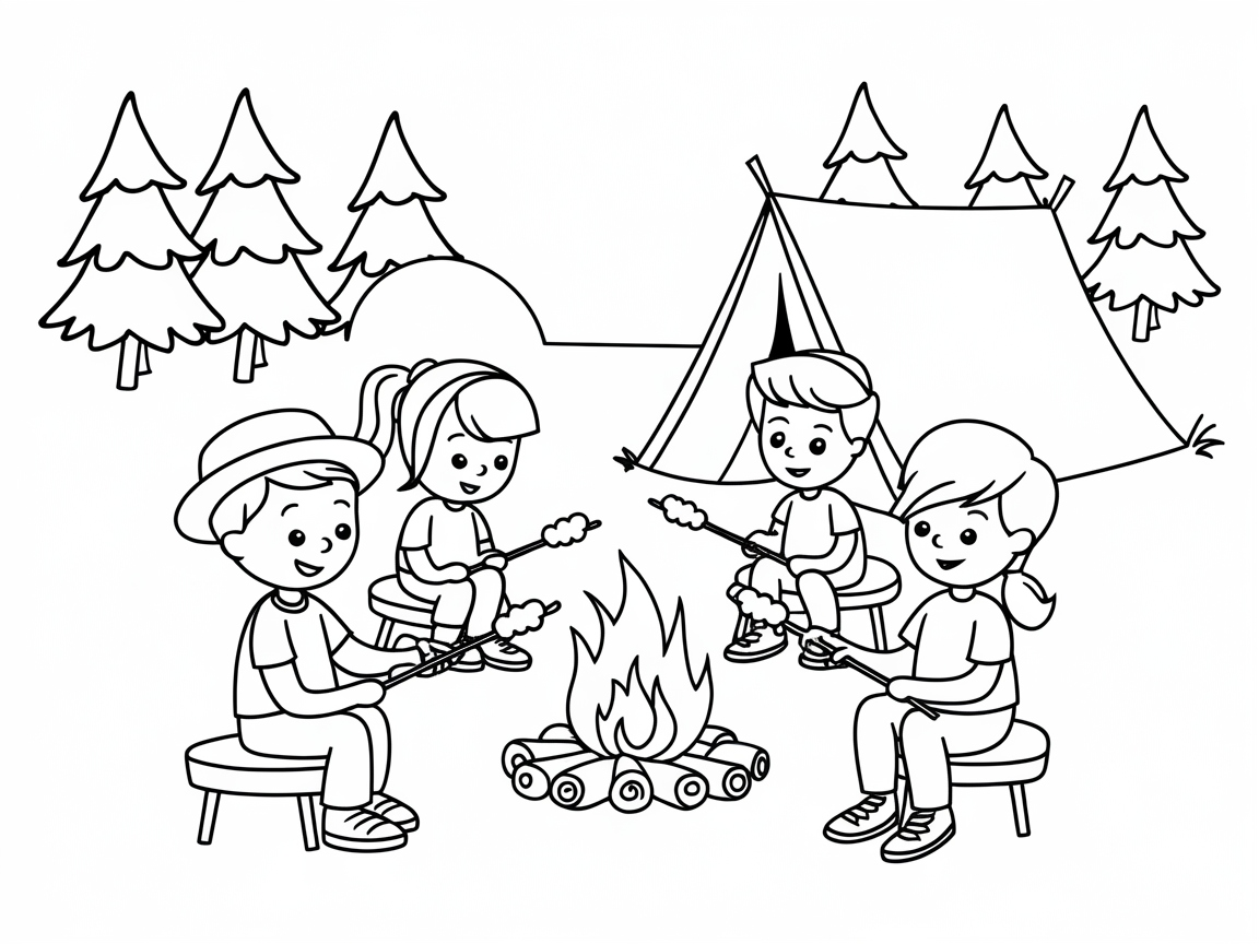 Campfire Fun: Roast Marshmallows and Make Memories