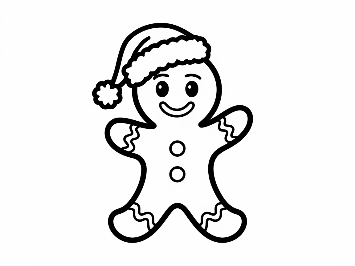 Jolly Gingerbread with a Festive Twist