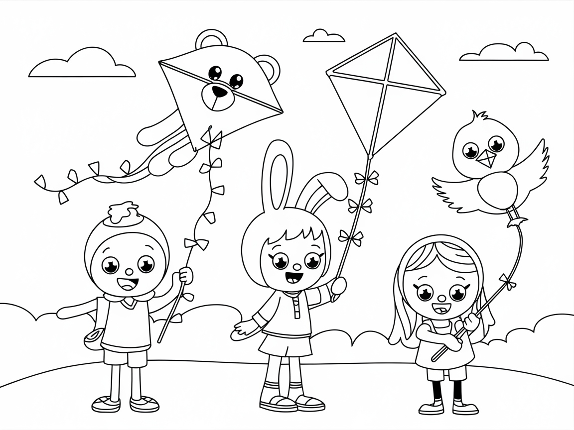 Fly High with These Kite-Flying Friends